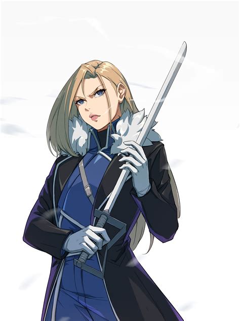 Olivier Mira Armstrong debujo